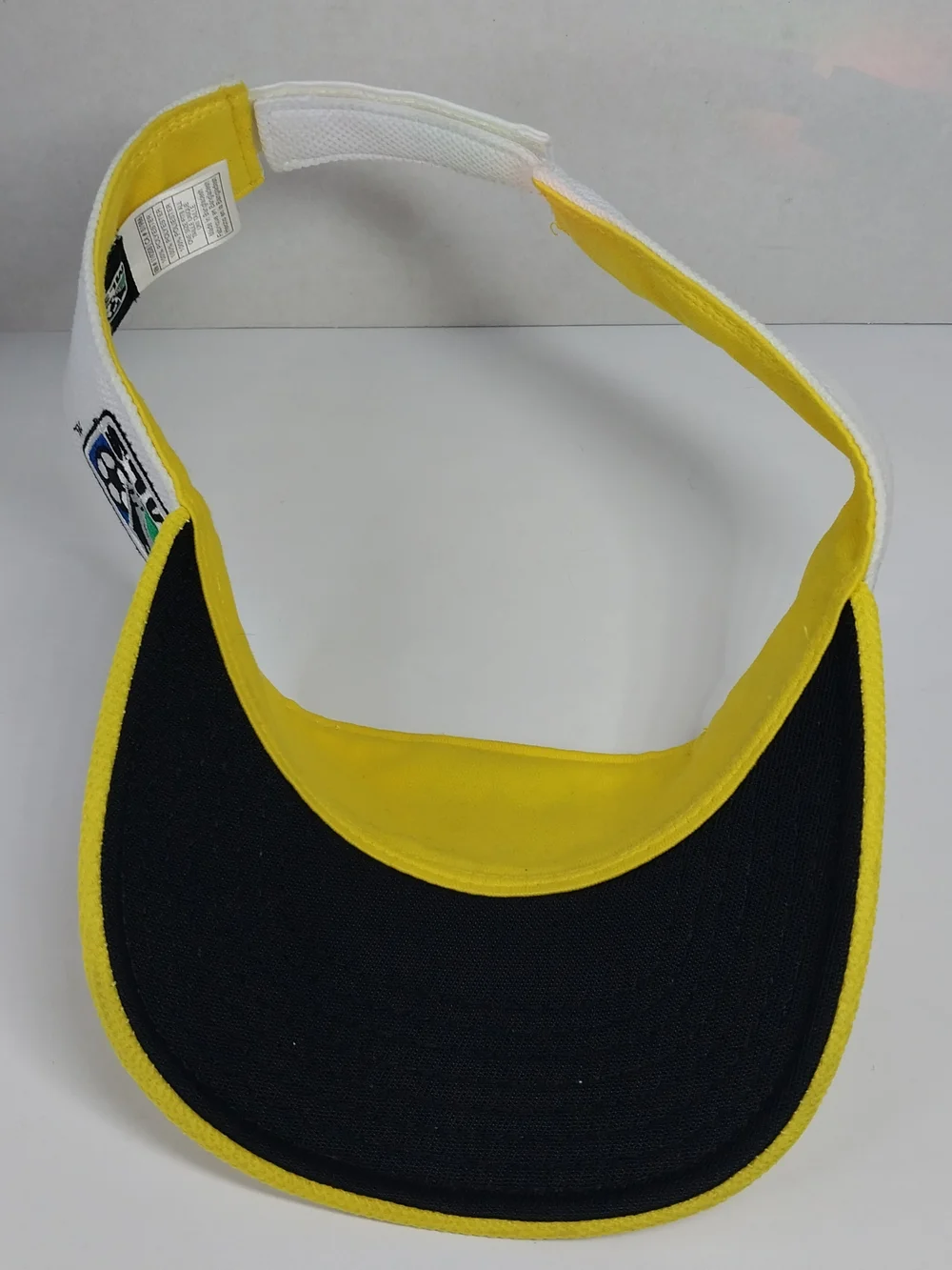 Adidas MLS Columbus Crew Soccer Team Logo Adjustable Visor Hat Adult Yellow